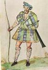 Earliest depiction of the Belted Plaid dated to 1607