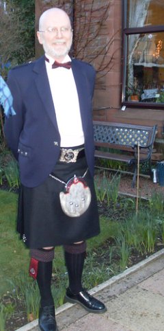 black kilt