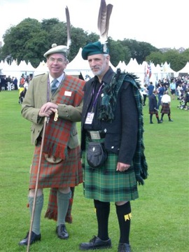 Scottish clans two clan chiefs