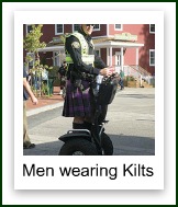 men in kilts