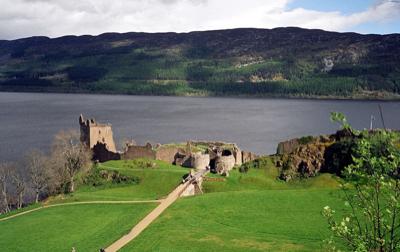 Highlands of Scotland Urquhart Castle