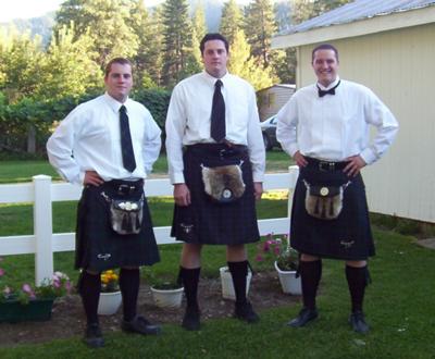 McBrooms in kilts