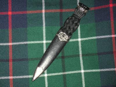 photo of a Scottish kilt knife (Sgian Dubh)