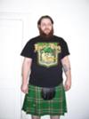 A quick snapshot of me in my Ireland National tartan kilt