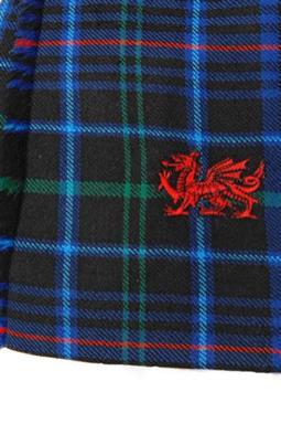 Welsh dragon embroirded on a Welsh kilt