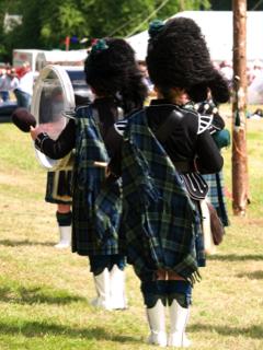 kilt Scotland photos military drummers