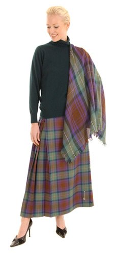 ladies evening kilt