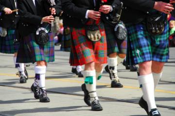 kilt Scotland photos pipe band