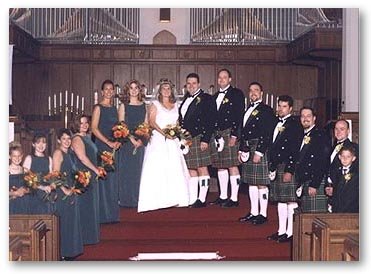 Scottish Irish Irish wedding group
