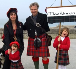 your kilt photos robert in his MacKinnon kilt