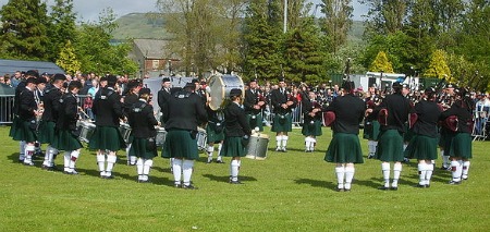 Irish kilts