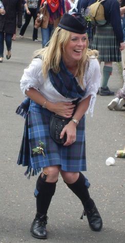 ladies kilt lady piper