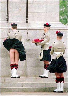 what men wear under the kilt