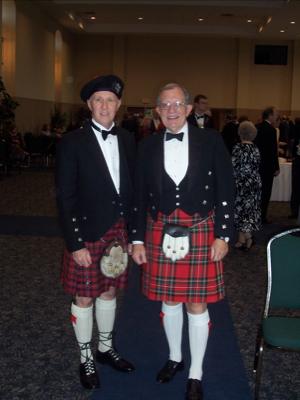 your kilt photos Bill and a friend